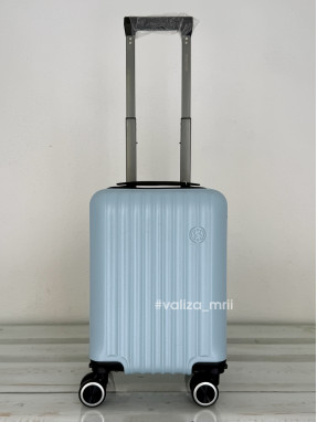 Валіза для WizzAir 031 - ручна поклажа - 40*30*20 - блакитний