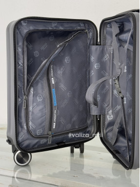 Чемодан для WizzAir 031 - ручная кладь - 40*30*20 - графит
