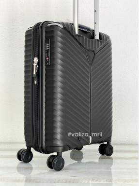 Валіза Snowball 05103 - ручна поклажа - чорний