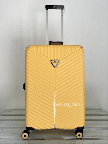 Чемодан Snowball 05103 - средний размер - желтый