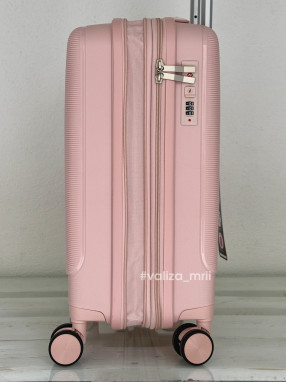 Чемодан из полипропилена - ручная поклажа - 081 - розовый