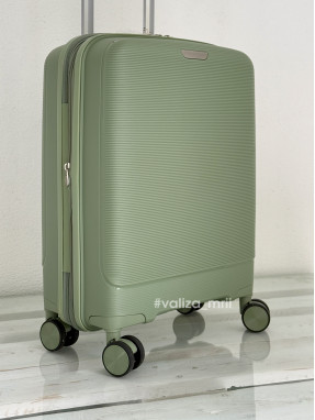 Чемодан из полипропилена - ручная поклажа - 081 - фисташка