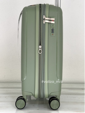 Чемодан из полипропилена - ручная поклажа - 081 - фисташка