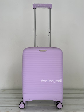 Валіза з поліпропілену - ручна поклажа - 081 - ліловий