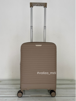 Чемодан из полипропилена - ручная поклажа - 081 - шампань