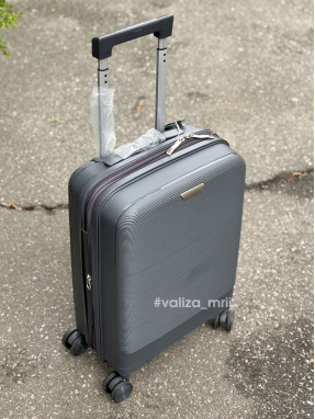 Чемодан из полипропилена - ручная поклажа - 081 - графит