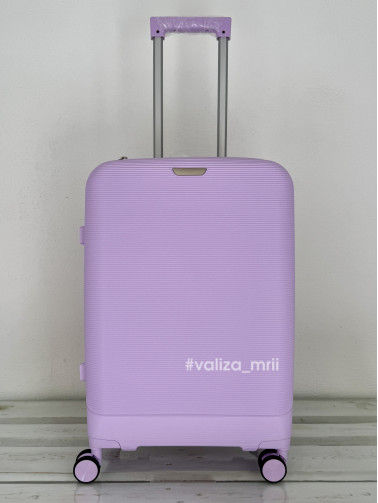 Чемодан из полипропилена - средний размер - 081 - лиловый
