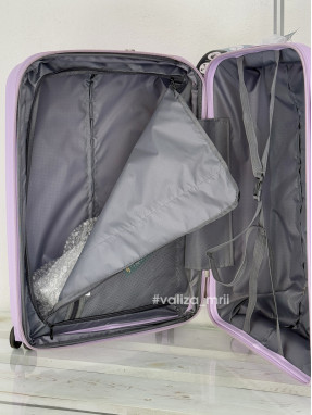 Чемодан из полипропилена - средний размер - 081 - лиловый