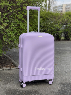Чемодан из полипропилена - средний размер - 081 - лиловый