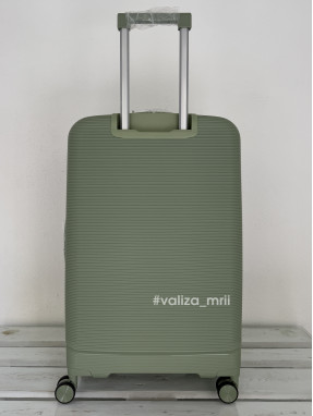 Валіза з поліпропілену - великий розмір - 081 - фісташка