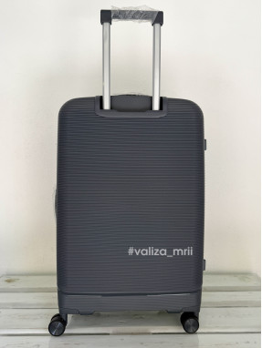 Чемодан из полипропилена - большой размер - 081- графит