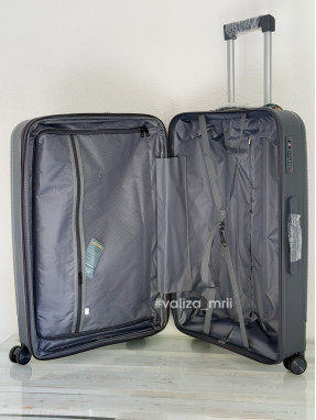 Чемодан из полипропилена - большой размер - 081- графит