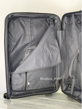 Чемодан из полипропилена - большой размер - 081- графит