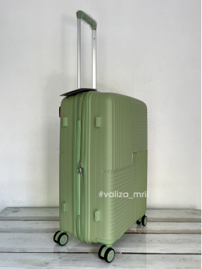 Чемодан Snowball 20403 - средний размер - фисташка