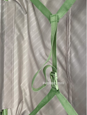 Чемодан Snowball 20403 - средний размер - фисташка