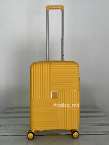 Валіза Snowball 20403 - ручна поклажа - жовтий