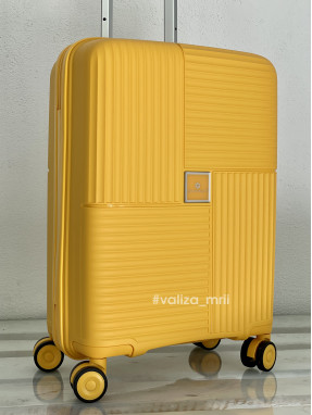 Валіза Snowball 20403 - ручна поклажа - жовтий