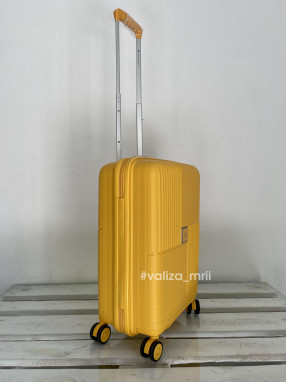 Валіза Snowball 20403 - ручна поклажа - жовтий