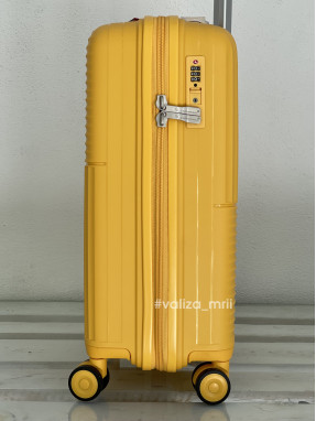 Валіза Snowball 20403 - ручна поклажа - жовтий