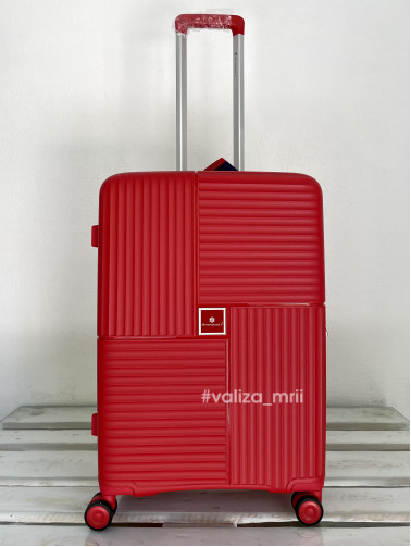 Валіза Snowball 20403 - середній розмір - червоний