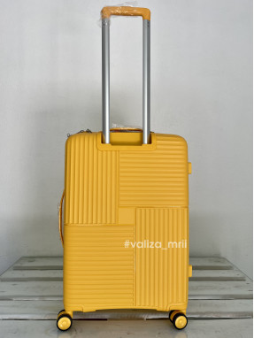 Валіза Snowball 20403 - середній розмір - жовтий