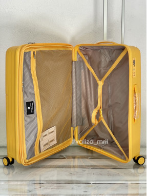 Валіза Snowball 20403 - середній розмір - жовтий