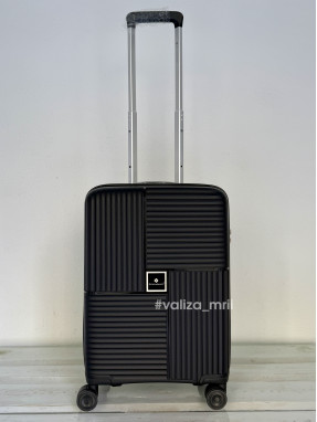 Чемодан Snowball 20403 - ручная кладь - черный