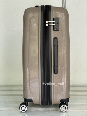 Валіза 241 Airtex Paris - середній розмір - бежевий