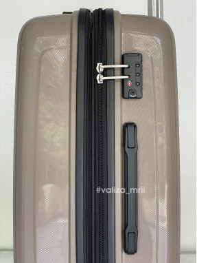 Валіза 241 Airtex Paris - середній розмір - бежевий