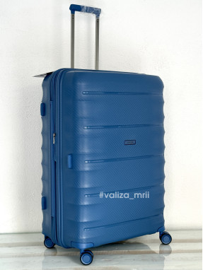 Валіза Airtex Paris 242 - великий розмір - синій
