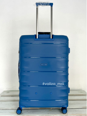 Валіза Airtex Paris 242 - великий розмір - синій