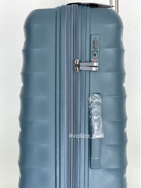 Валіза Airtex Paris 242 - великий розмір - бірюза