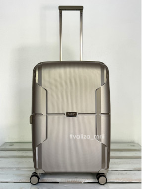 Валіза Airtex Paris 245 - середній розмір - шампань