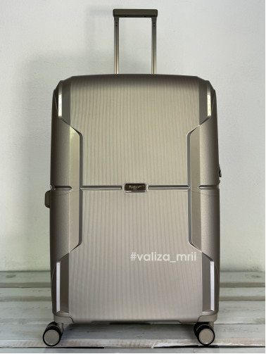 Чемодан Airtex Paris 245 - большой размер - шампань