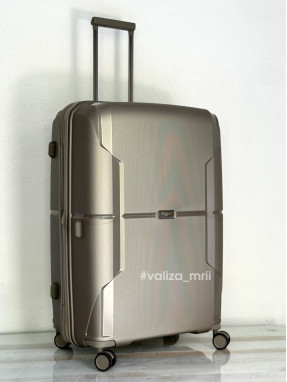 Чемодан Airtex Paris 245 - большой размер - шампань