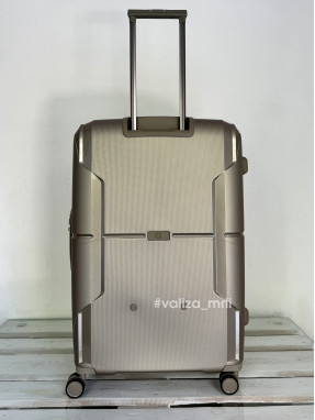 Чемодан Airtex Paris 245 - большой размер - шампань