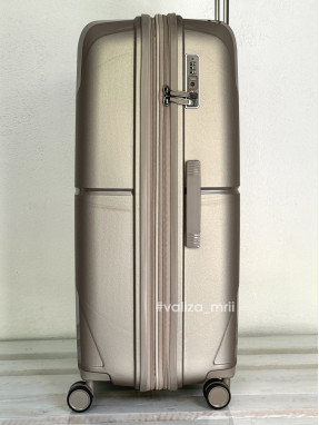 Чемодан Airtex Paris 245 - большой размер - шампань