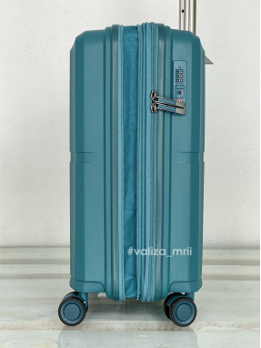 Чемодан Airtex Paris 249 - ручная кладь - бирюзовый