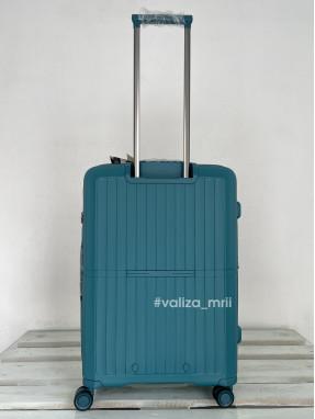 Валіза Airtex Paris 249 - середній розмір - бірюзовий