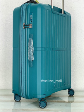 Валіза Airtex Paris 249 - середній розмір - бірюзовий