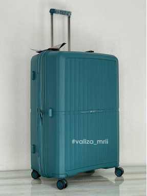 Валіза Airtex Paris 249 - великий розмір - бірюзовий