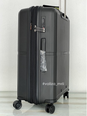 Валіза Airtex Paris 249 - середній розмір - чорний