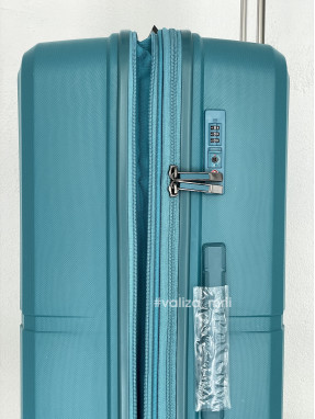 Валіза Airtex Paris 249 - великий розмір - бірюзовий