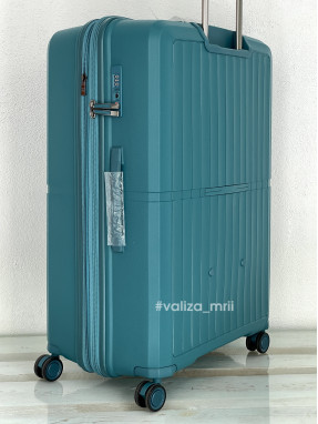 Валіза Airtex Paris 249 - великий розмір - бірюзовий