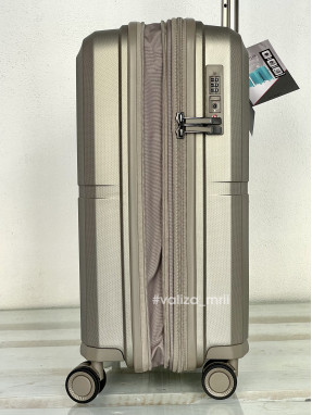 Чемодан Airtex Paris 249 - ручная кладь - шампань