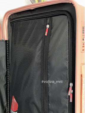 Валіза Airtex Paris 249 - середній розмір - шампань