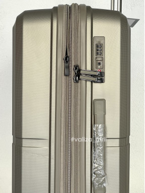 Валіза Airtex Paris 249 - середній розмір - шампань