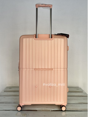 Чемодан Airtex Paris 249 - большой размер - персиковый