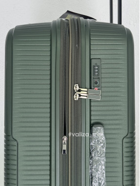 Валіза 251 Airtex Paris - великий розмір - темно-зелений
