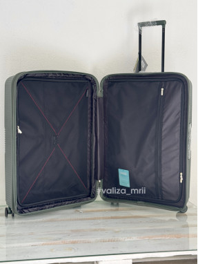 Валіза 251 Airtex Paris - великий розмір - темно-зелений